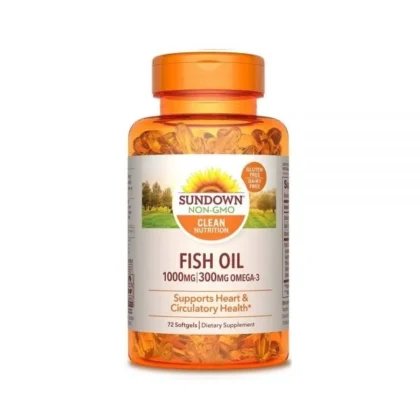Sundown Omega 3 1000mg 72 cápsulas