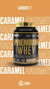 LanderFit Premium Whey - Caramelo 937gr - Imagen 2