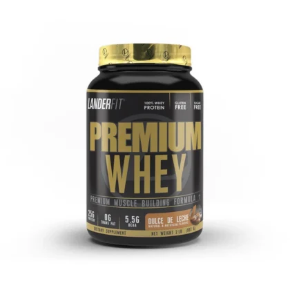 LanderFit Premium Whey - Dulce de Leche 937gr