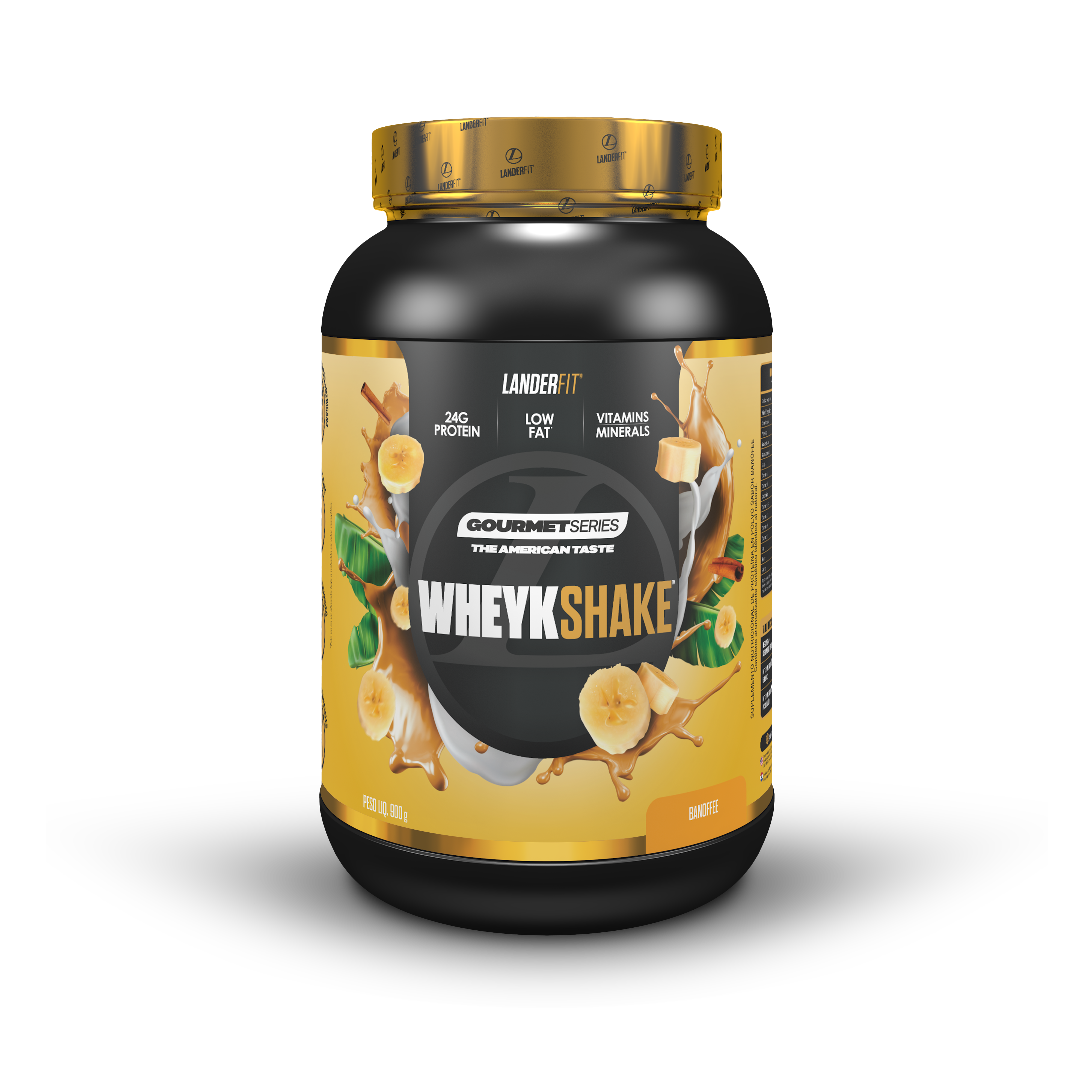 Landerfit Wheykshake 900gr- Banoffee